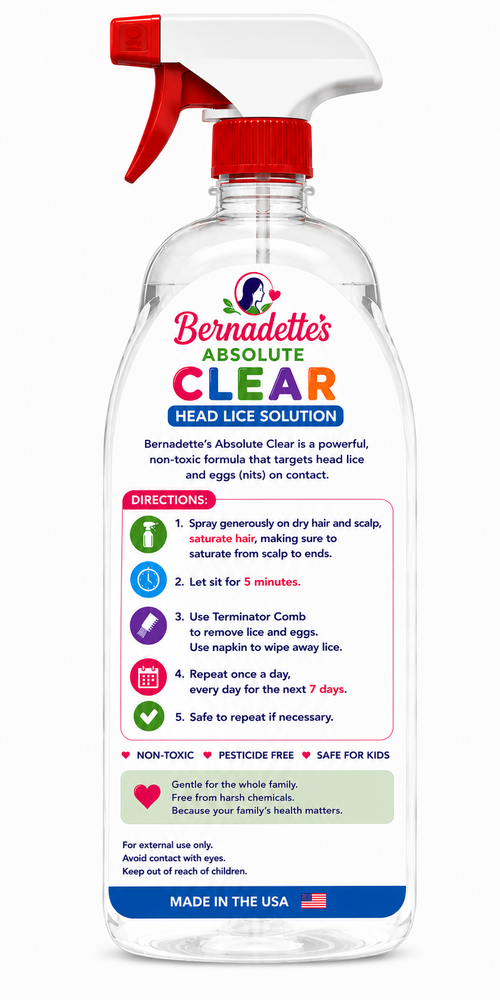 Bernadette's Absolute Clear Head Lice Treatment Set