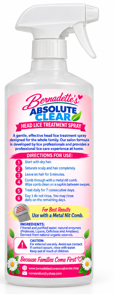 Head Lice Salon Treatment Spray 28oz / Bernadette's