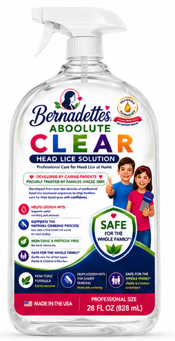 Bernadette's Absolute Clear Head Lice Solution & Comb